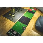 Short Game Putting Mat Home Practice Set – Indoor Golf Putting Training Mat – Golf Training Aid